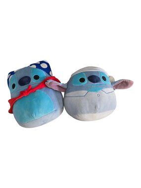 Disney Stitch Squishmallow Bundle 2pc – Lilo & Stitch Plush Squishmallows Soft